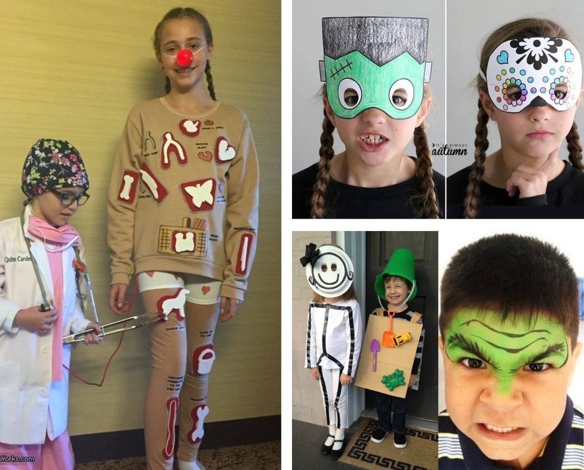 Easy Last Minute Homemade Halloween Costumes For Kids Easy Last Minute Homemade Halloween Costumes For Kids