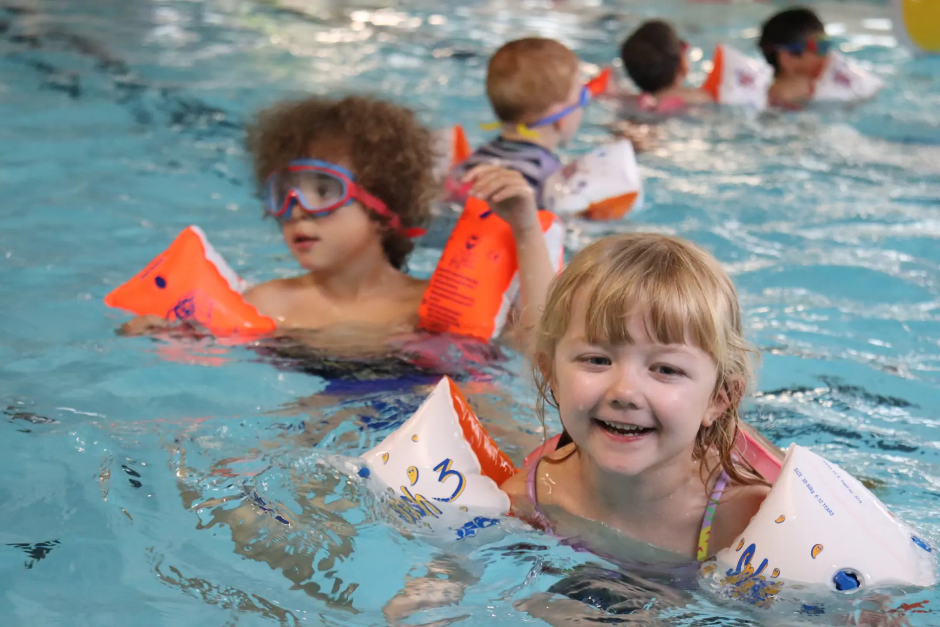 Barracudas Huntingdon camp swimming