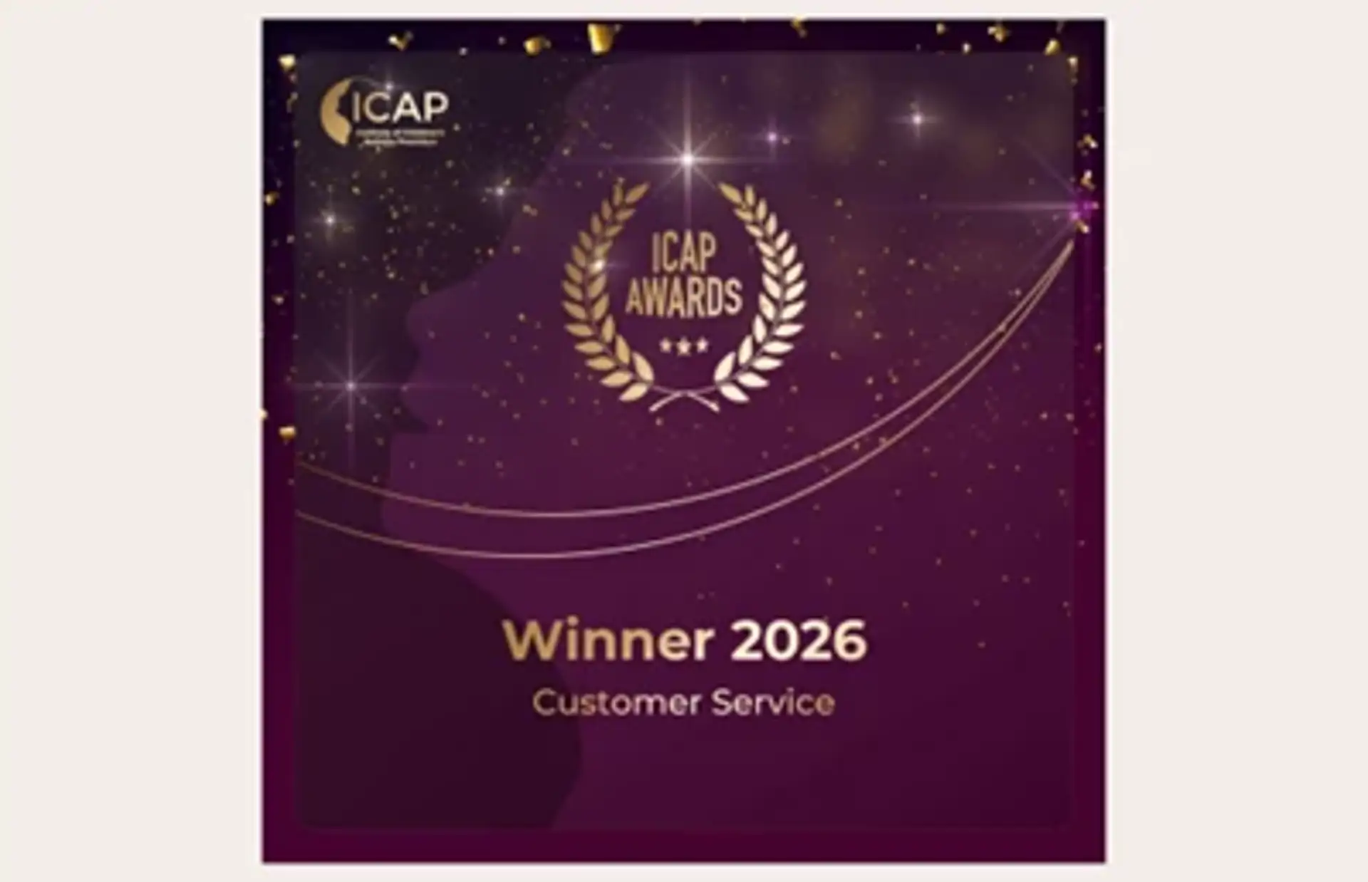 ICAP Awards Winner!