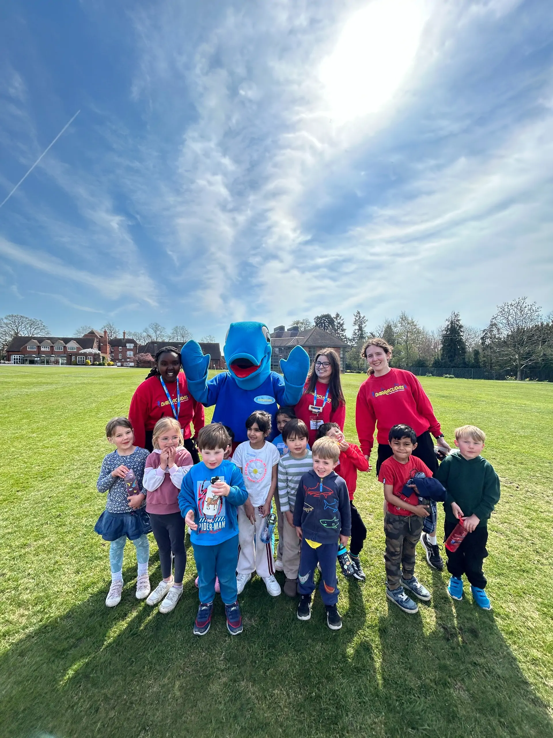 Chigwell kids and staff on field Easter 25.jpg