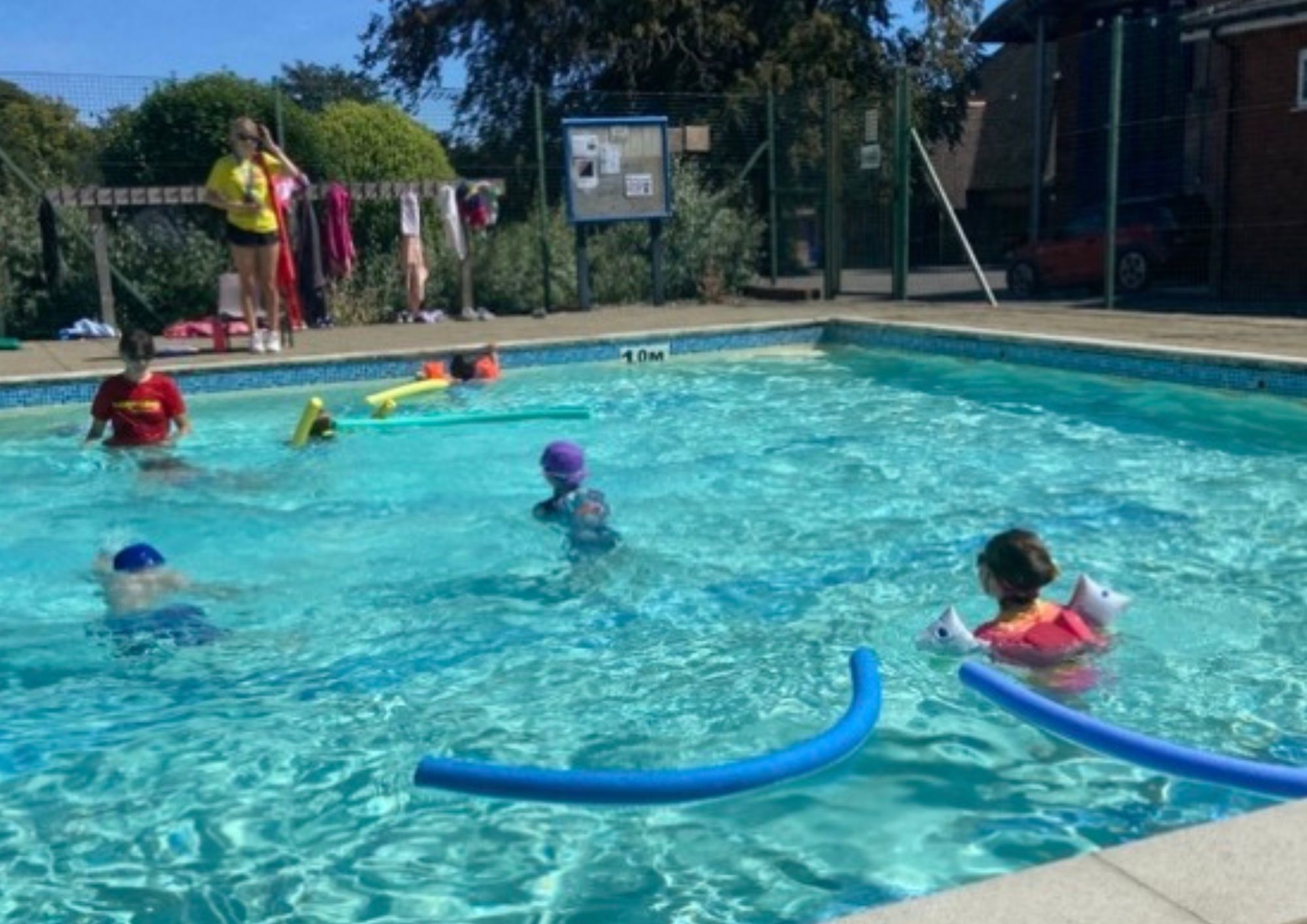Barracudas Salisbury camp swimming pool