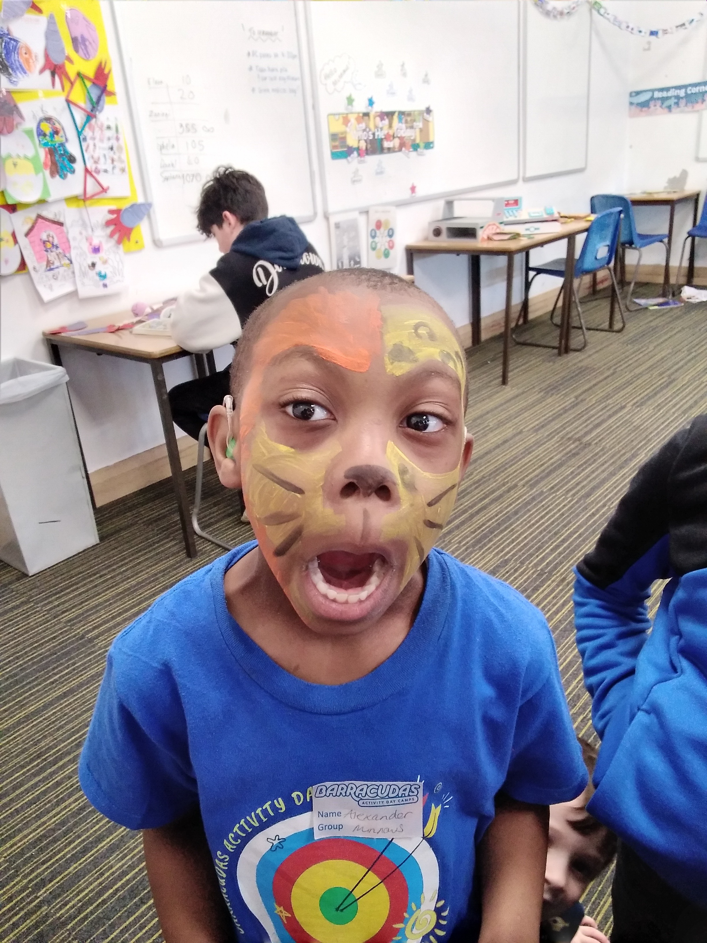 Barracudas Croydon camp face paint.jpg