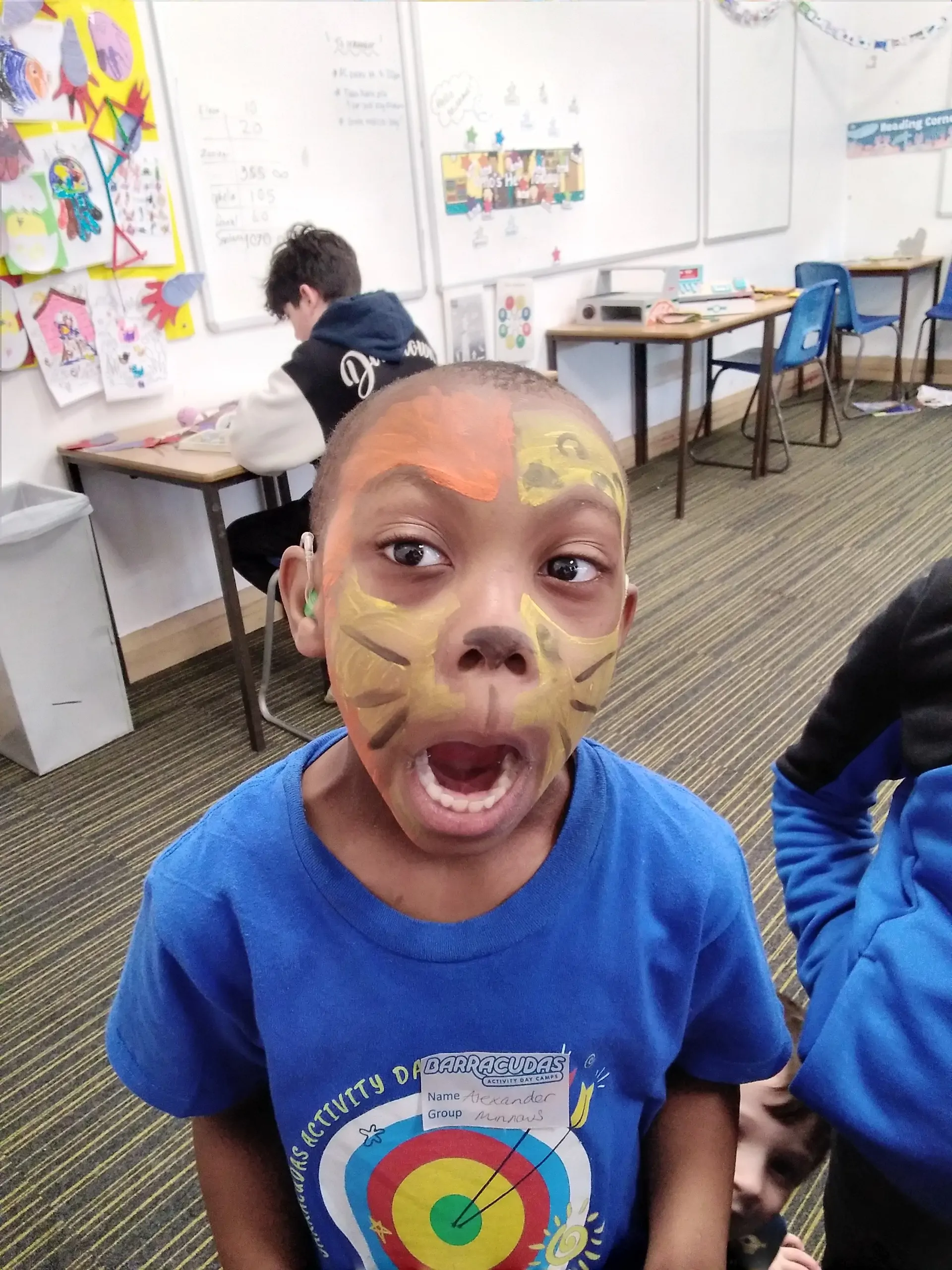 Barracudas Croydon camp face paint.jpg