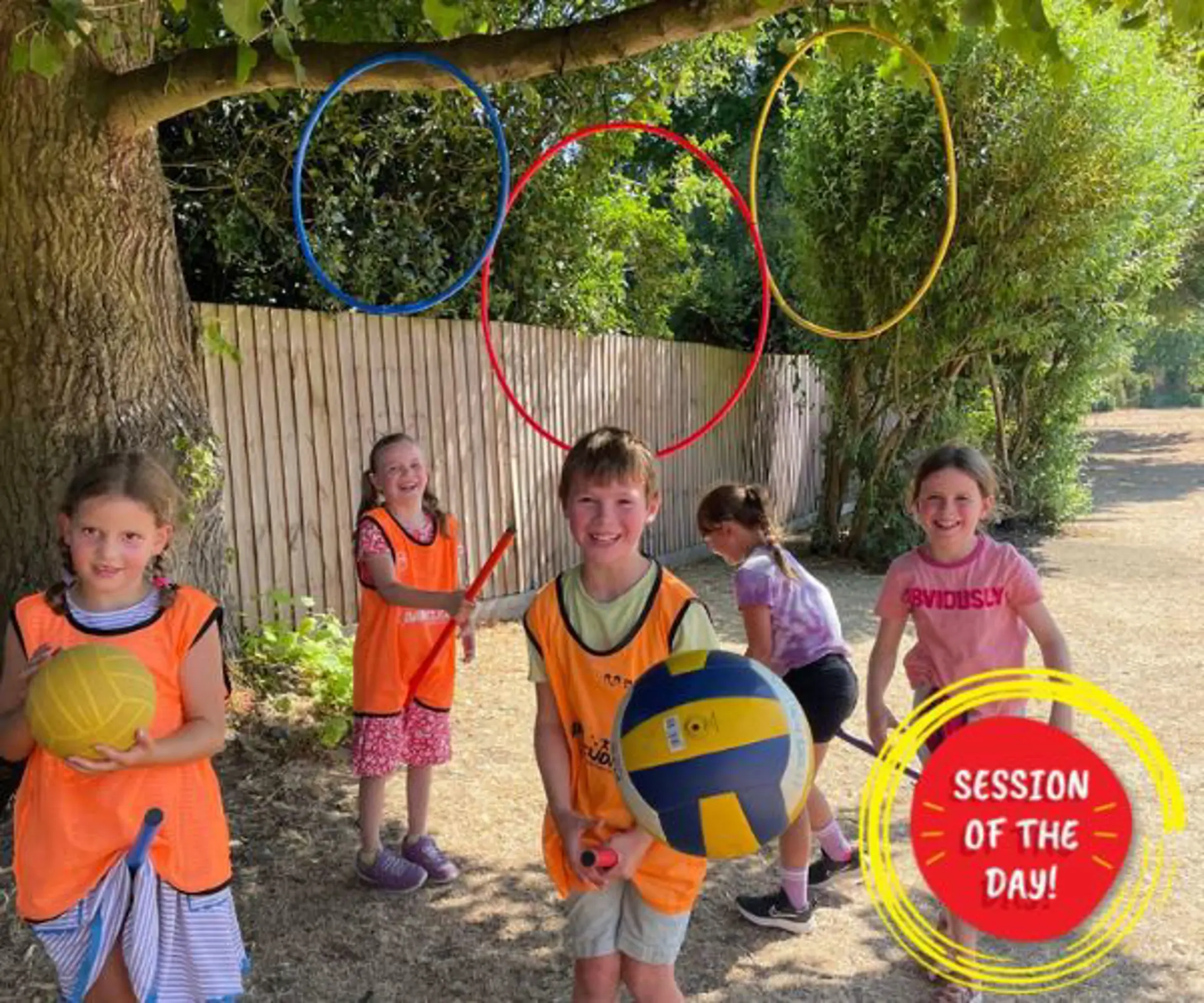 Barracudas Cambridge St Faith's camp session of the day