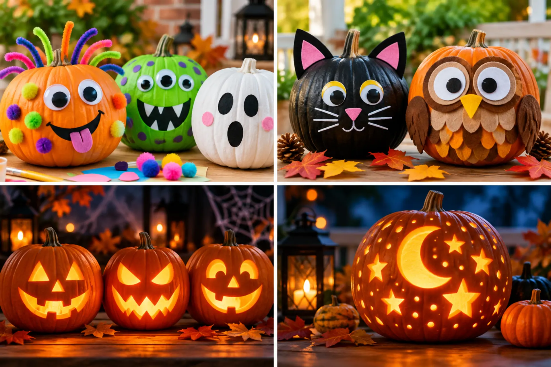 Fun age-appropriate pumpkin decorating and carving ideas for KS1 and KS2.png