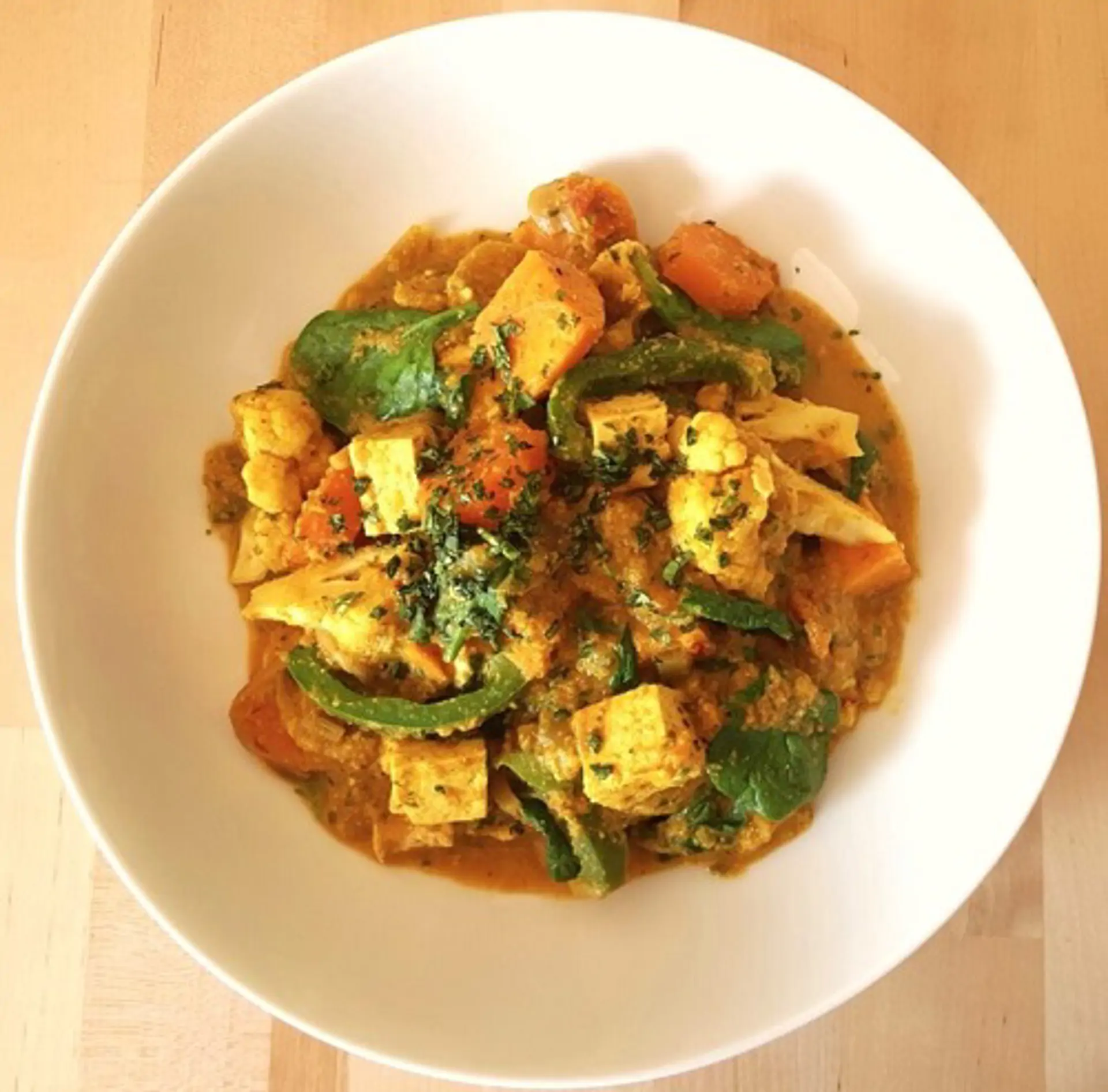 Vegan curry