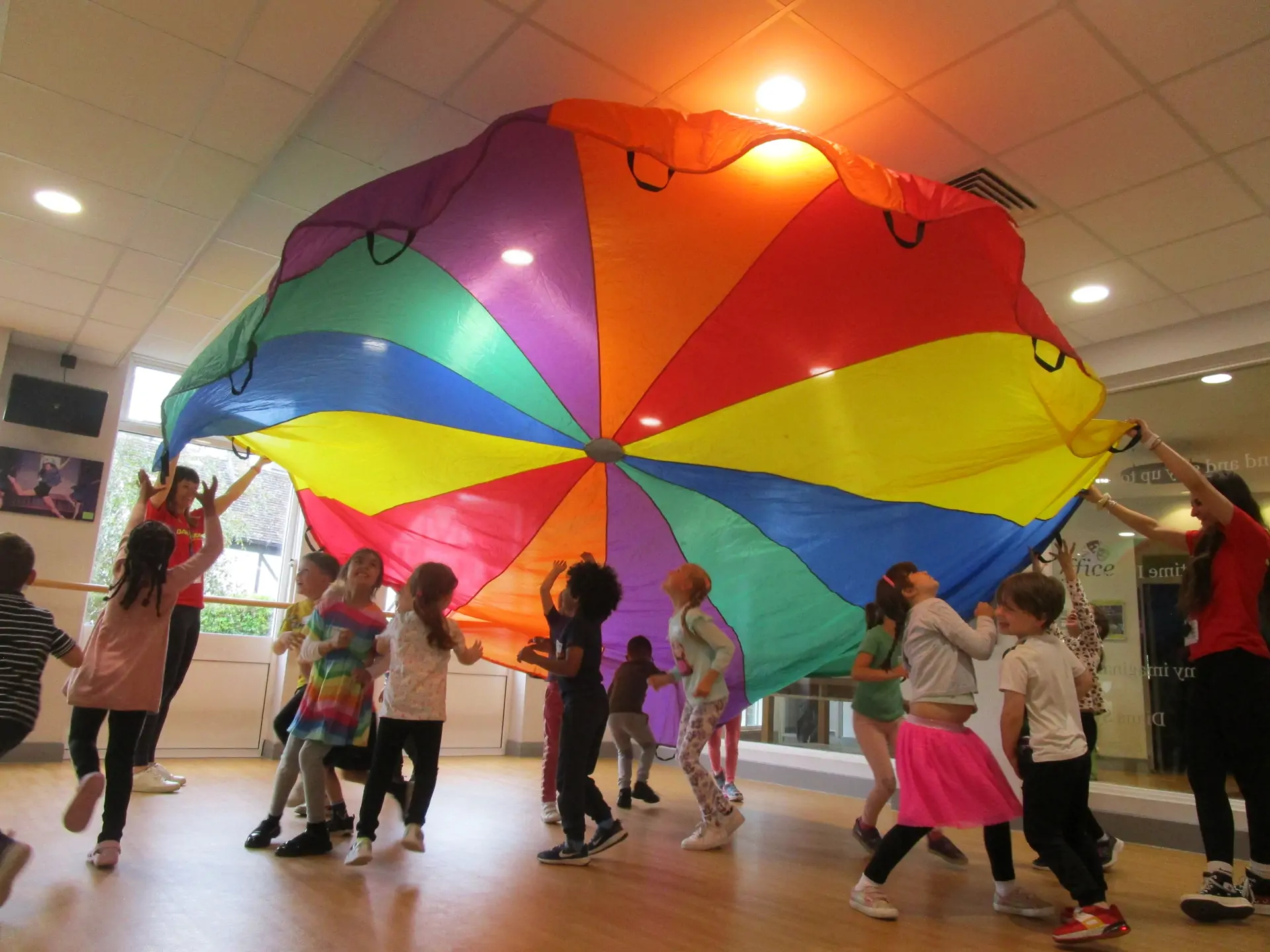 Bedford camp parachute game.jpg