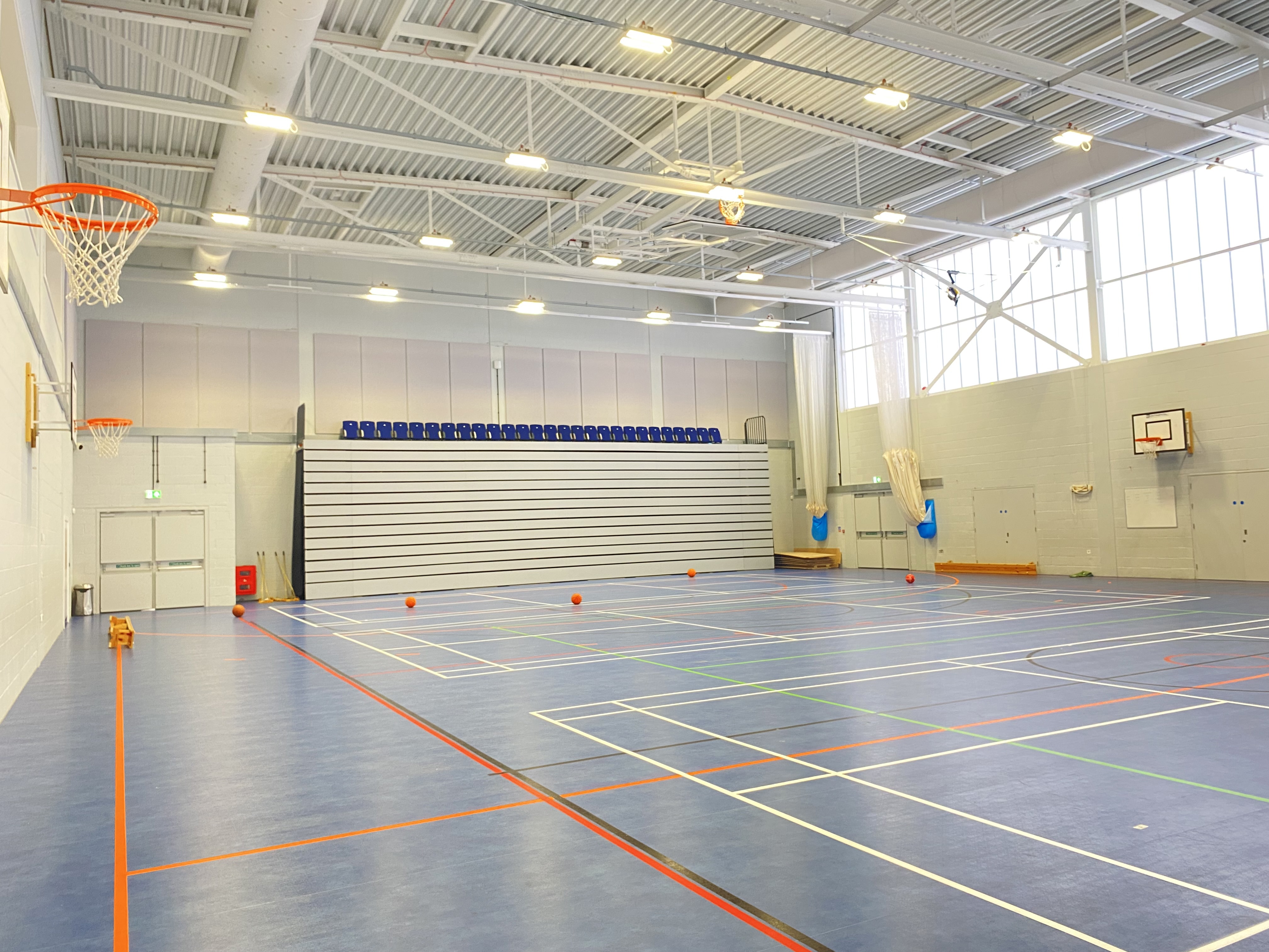 Sports hall at Barracudas Chigwell camp.jpg