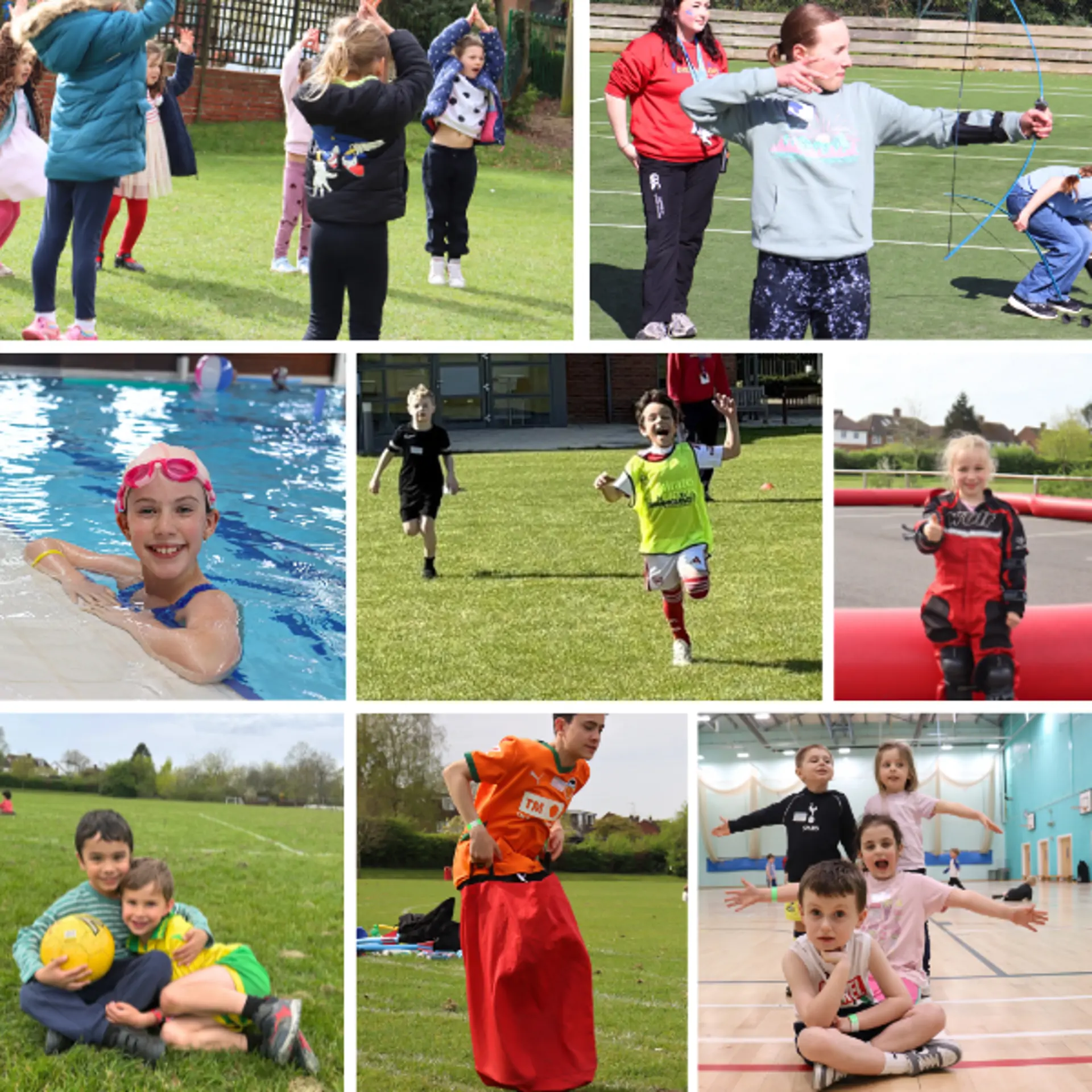 Around Barracudas Easter camps from 7th to 10th April 2026