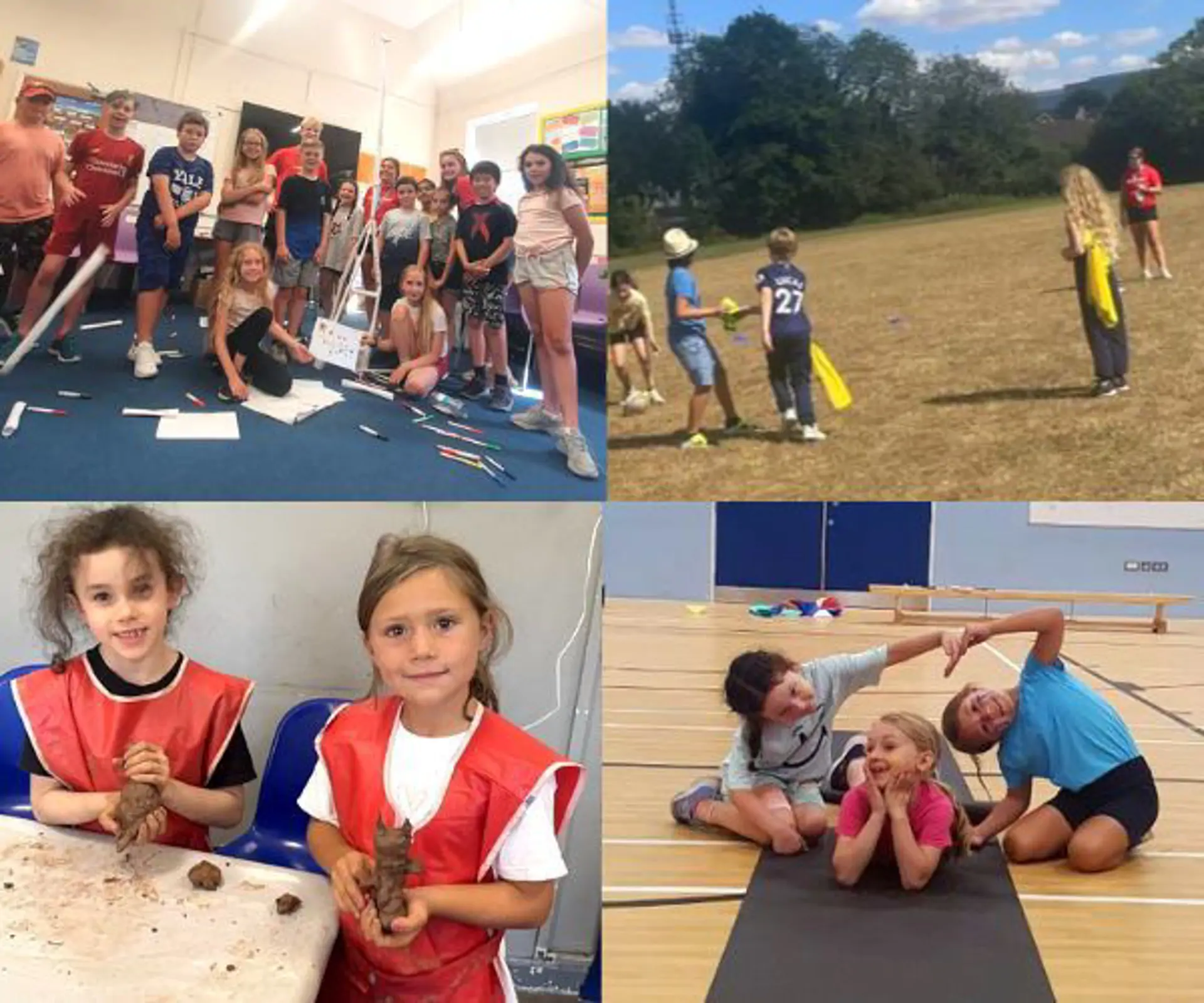 Barracudas Bishop's Stortford camp fun from 8th to 12th August