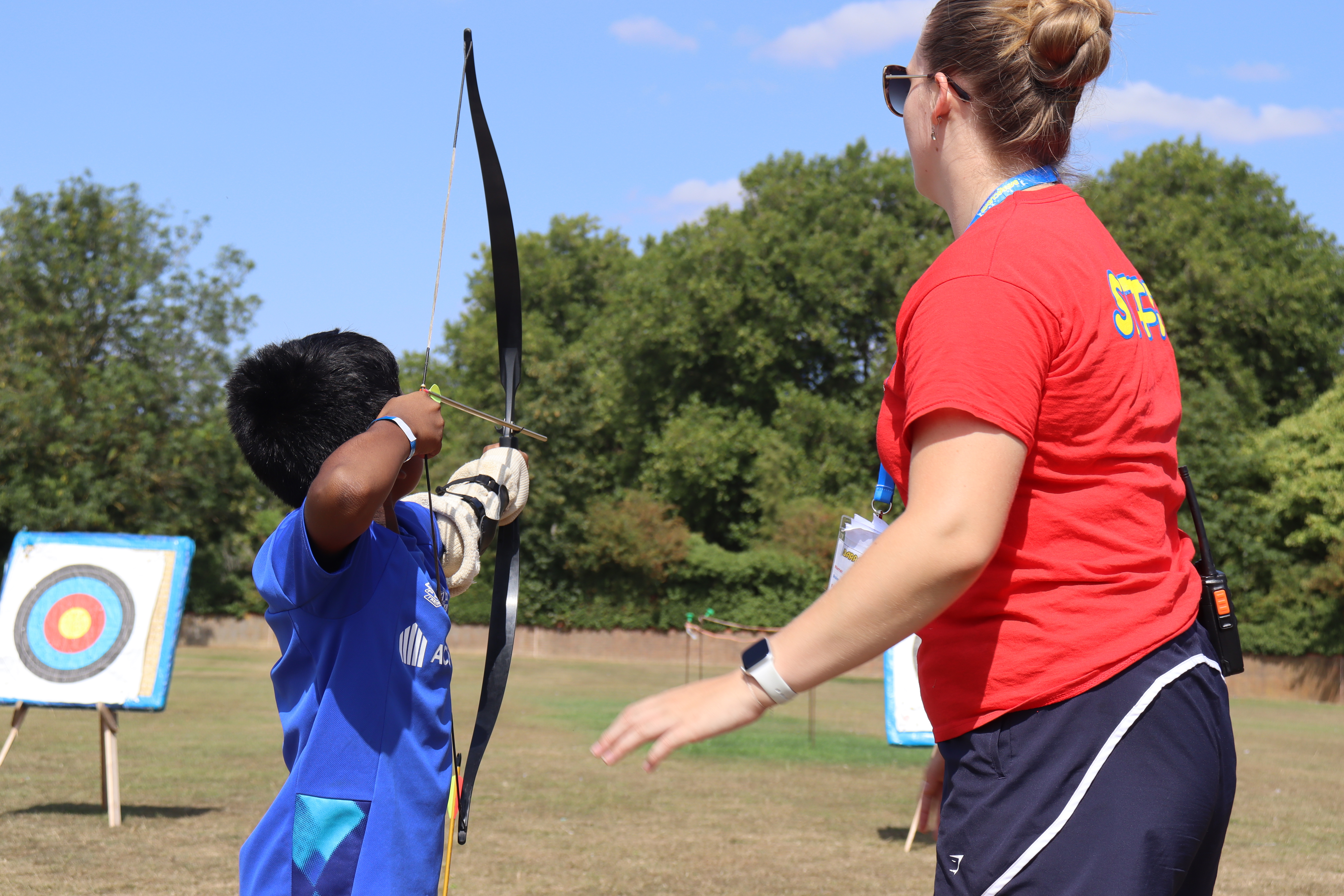Barracudas Bedford camp archery