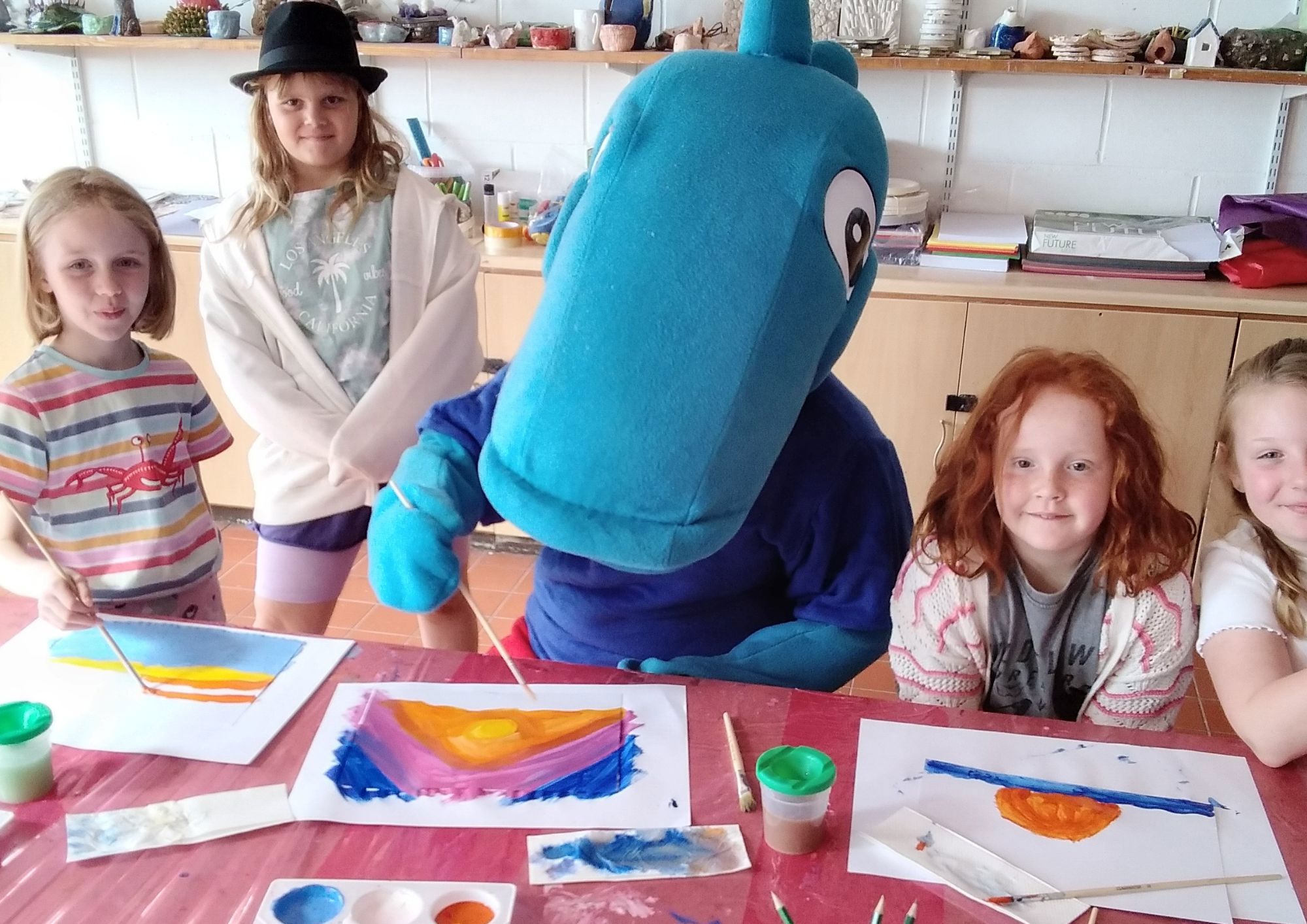 Barracudas Salisbury camp arts and crafts