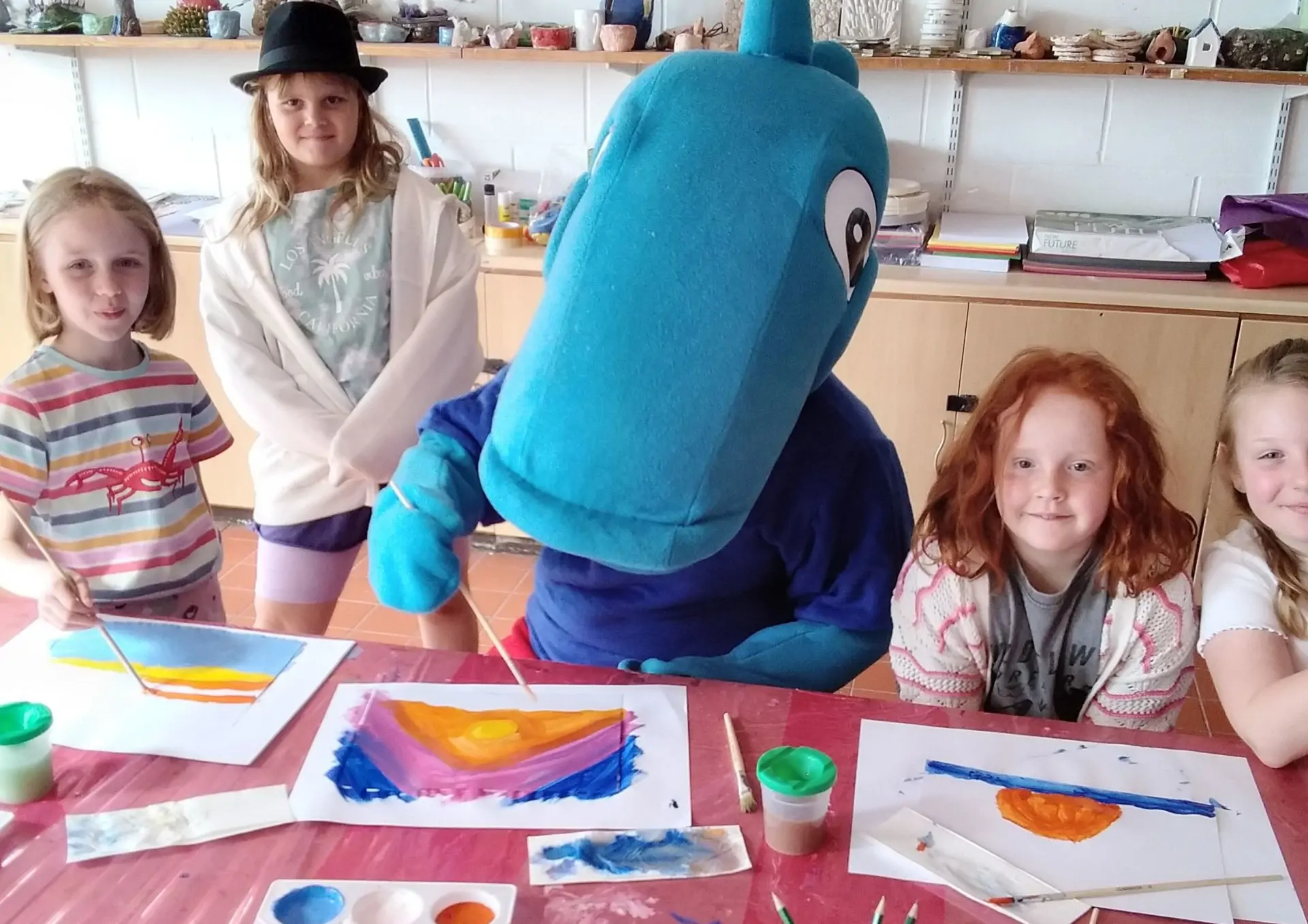 Barracudas Salisbury camp arts and crafts