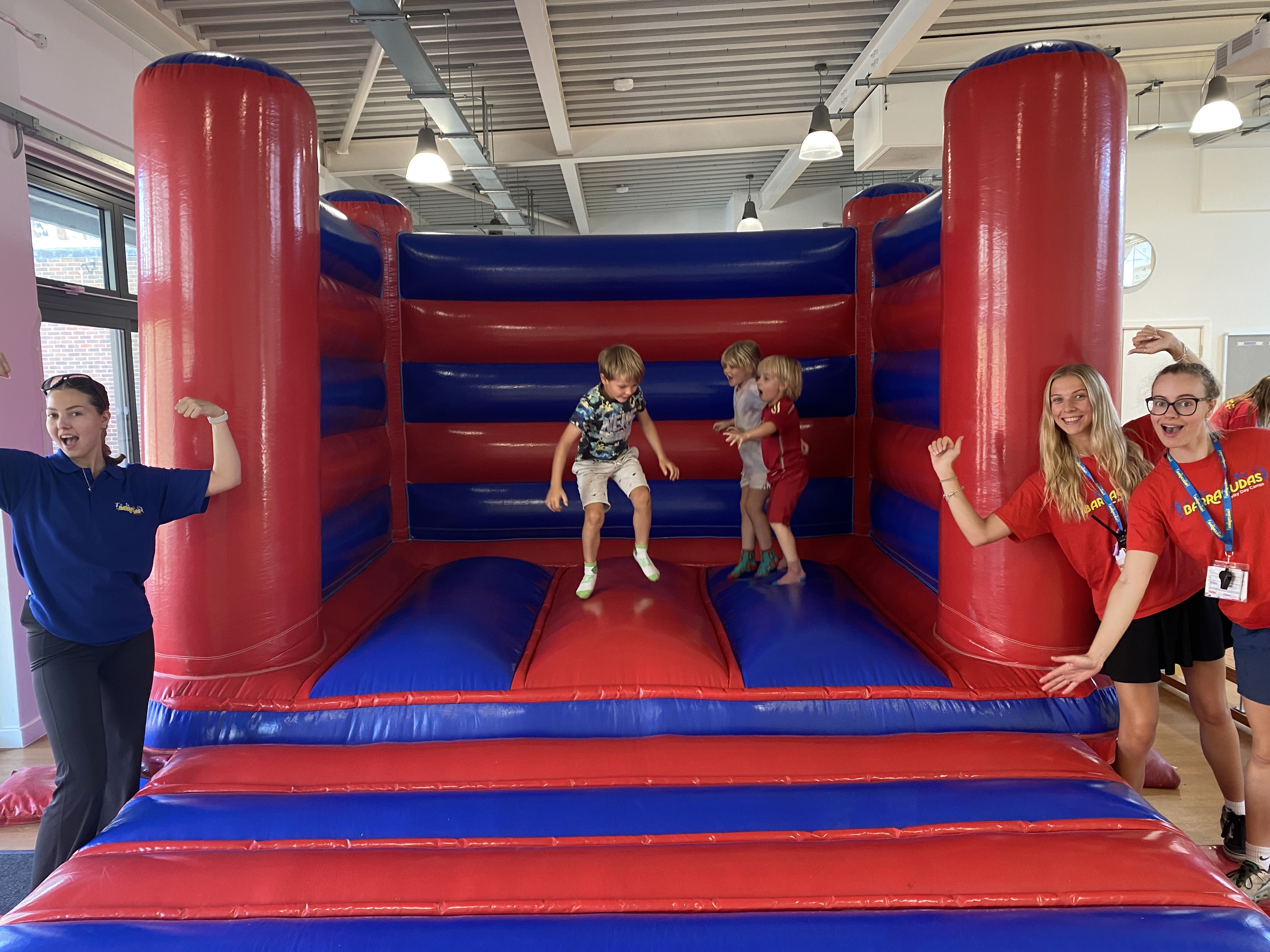 Barracudas Brighton camp bouncy castle.jpg