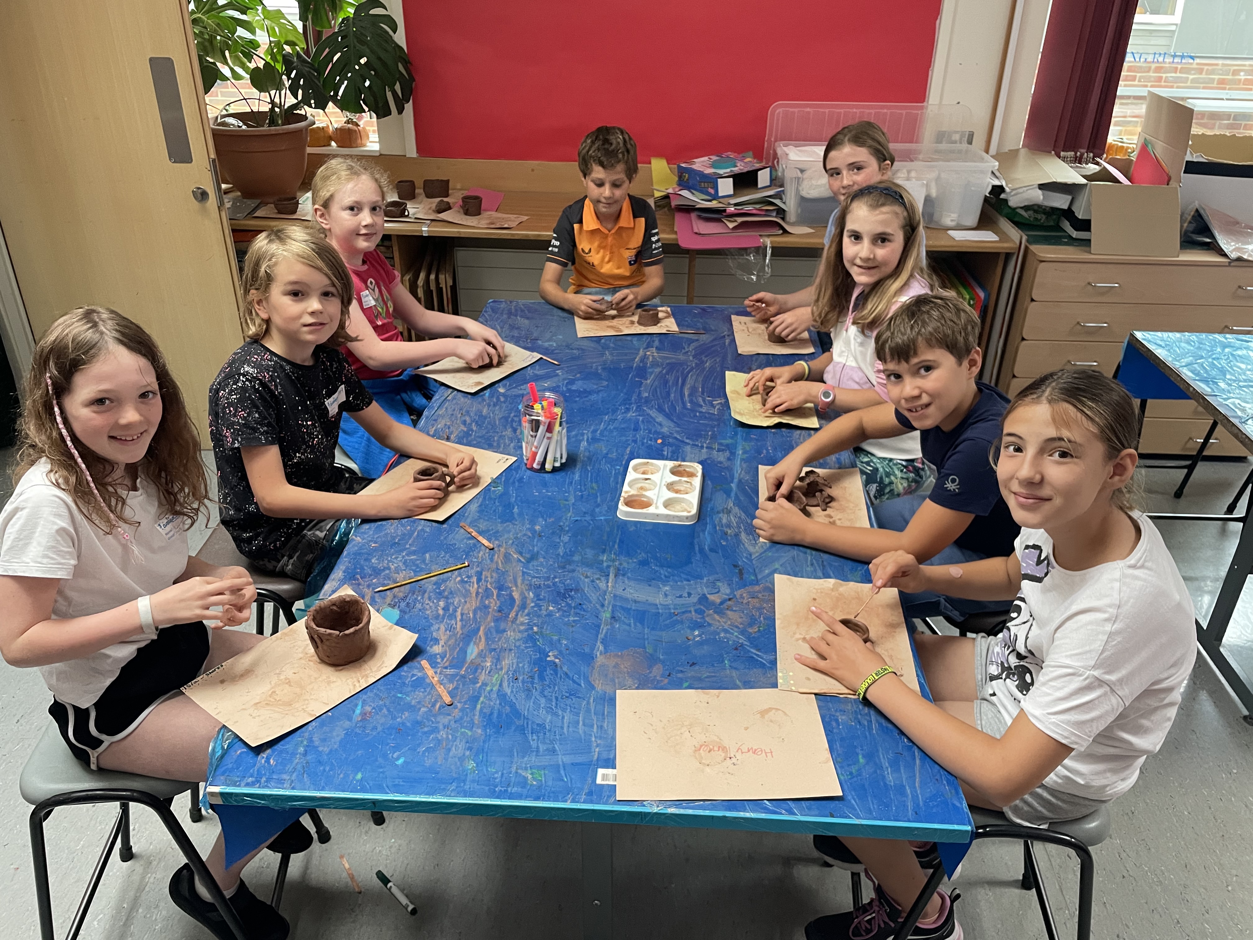 Arts and crafts session at Barracudas Cambridge St Faiths.jpg