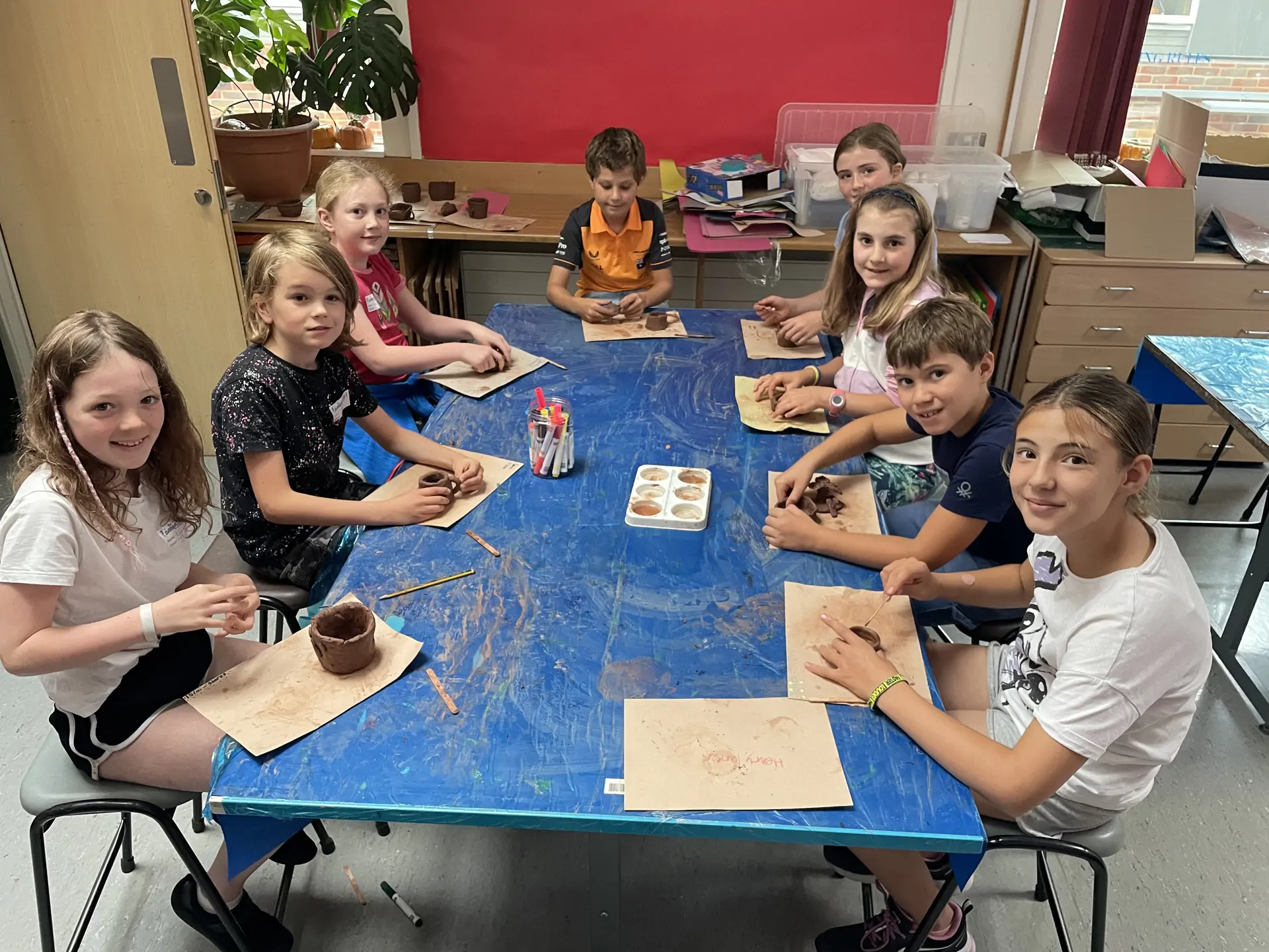 Arts and crafts session at Barracudas Cambridge St Faiths.jpg