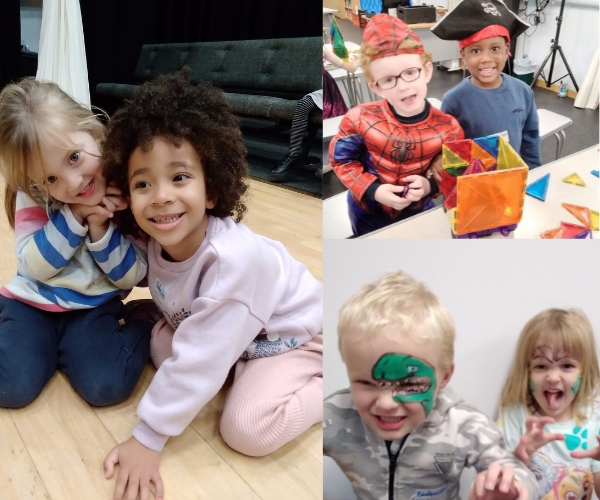 Making friends at Barracudas October half term camp