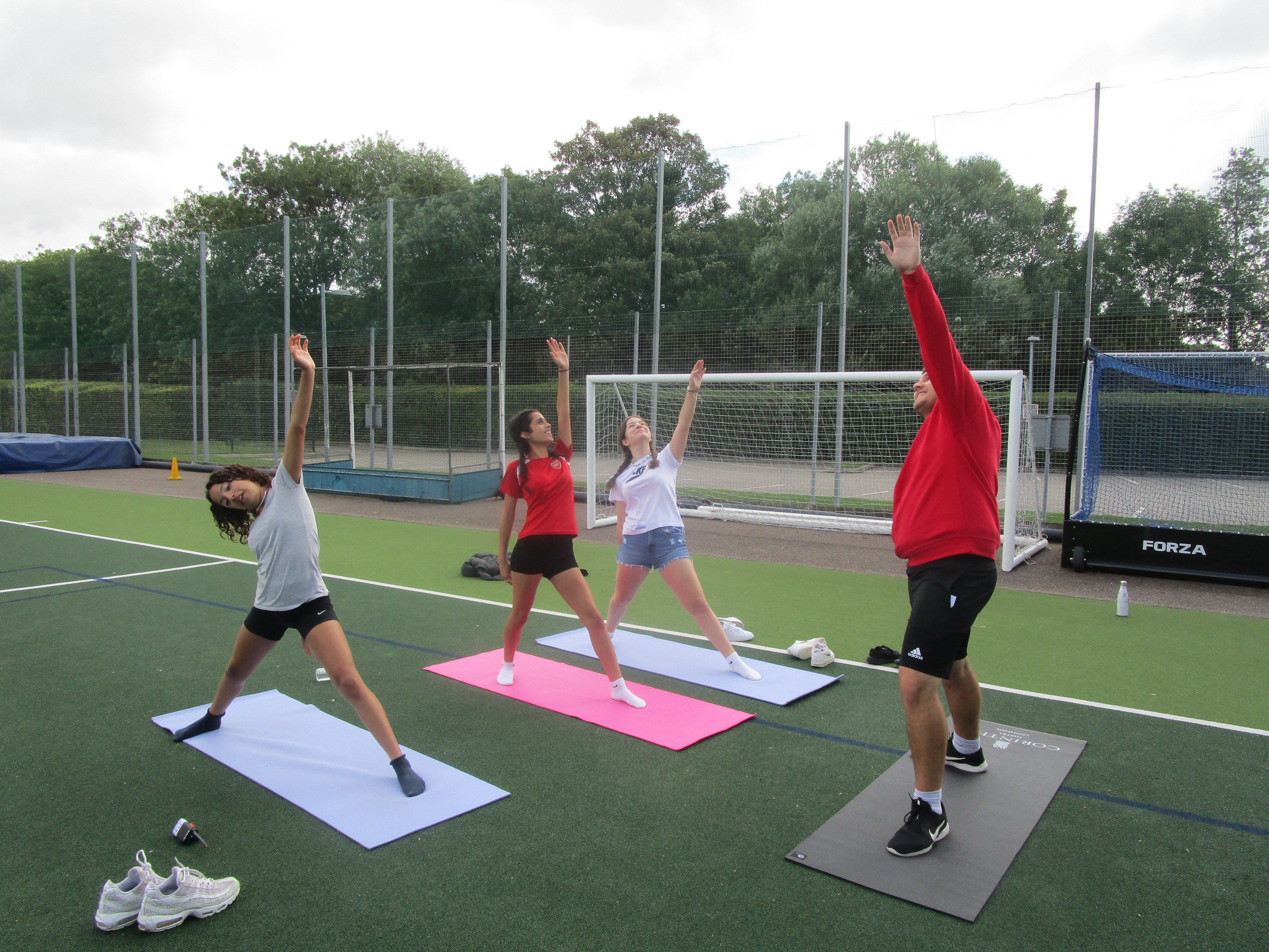 Bedford Barracudas camp yoga session.JPG