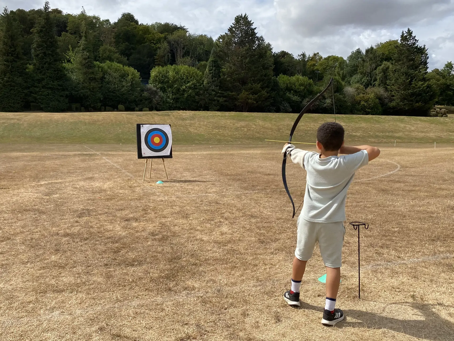 Barracudas High Wycombe camp archery session.jpg